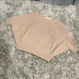 Workshop Republic Clothing Beige Knit Top